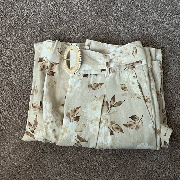 House of Harlow 1960 Wide Leg Pants with Belt - Picture 4 of 6